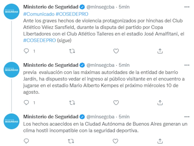 Ataque a hinchas y dirigentes de Talleres: Córdoba no permitirá público de Vélez