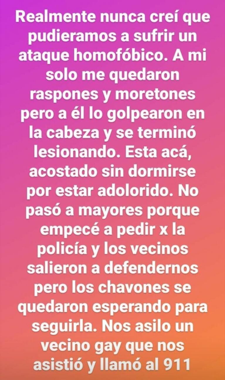 Ataque homofóbico en Palermo: golpearon a una pareja por besarse en la calle