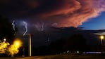 Atardecer con rayos en Córdoba. Foto: Lucio Casalla/ElDoce. 