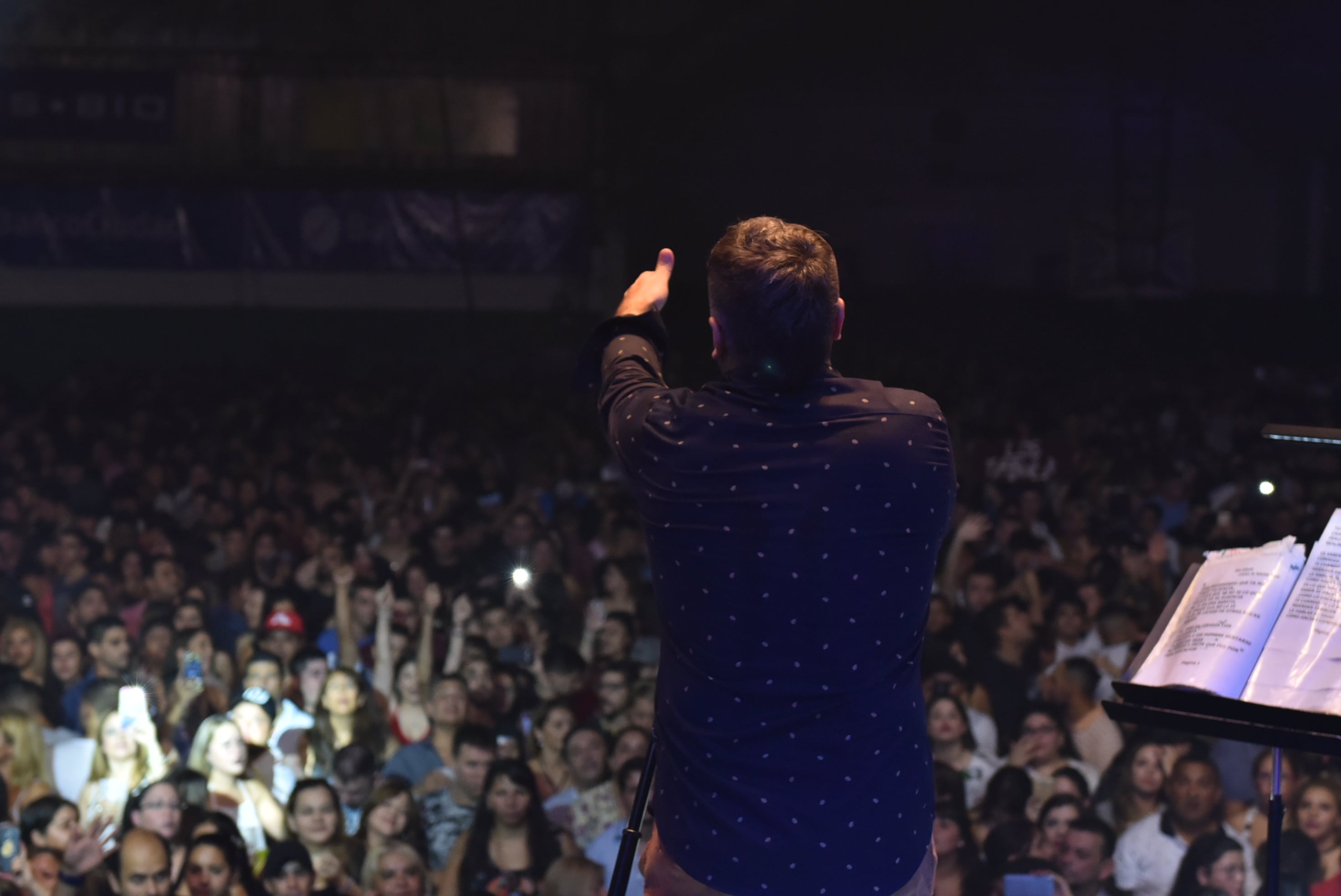 Atenas y un lleno total para celebrar junto al Loco. / Foto: Maxi López ElDoce.tv