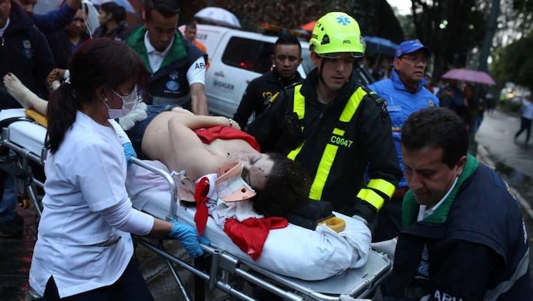 Atentado en un shopping de Bogota deja muertos y heridos