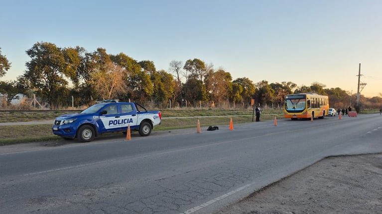 Atropellaron a una nena en la ruta 188 a la altura de Malvinas Argentinas.