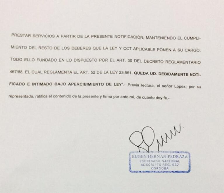 Aucor sancionó a Marín y otros cinco choferes