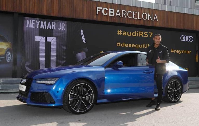 Audi le regaló un auto a cada futbolista del Barcelona