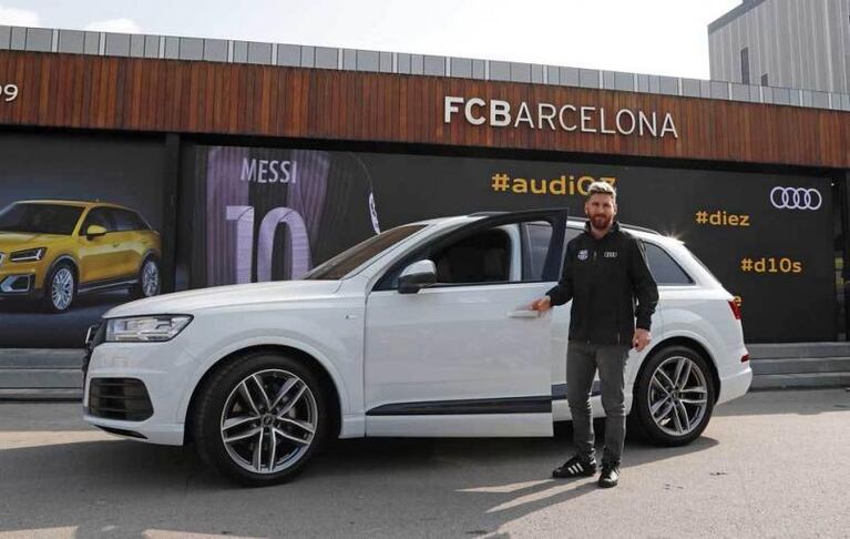 Audi le regaló un auto a cada futbolista del Barcelona