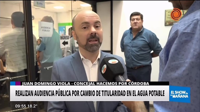 Audiencia pública en el Concejo por Aguas Cordobesas