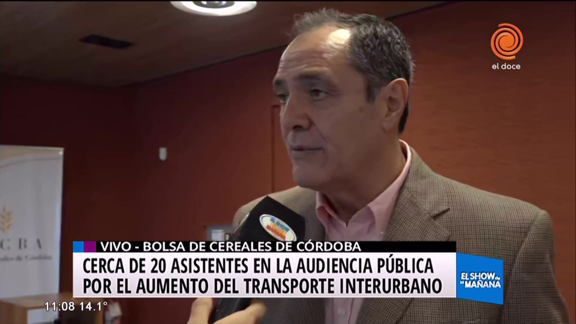 Audiencia pública por aumento de transporte interurbano