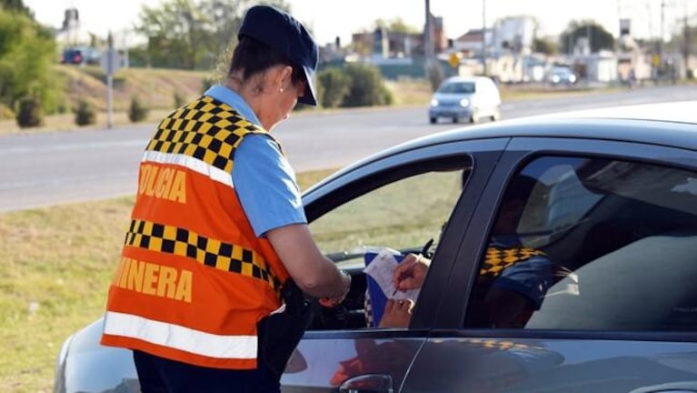 Aumentaron las multas de la Policía Caminera.