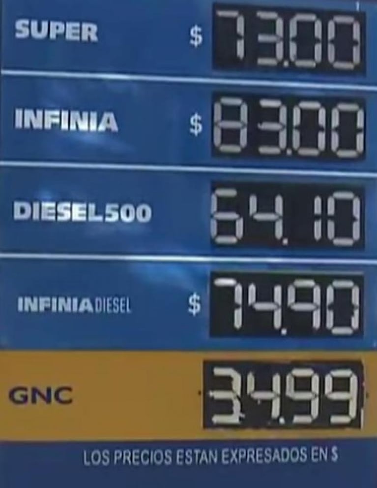 Aumentaron los combustibles: así quedaron los precios en Córdoba