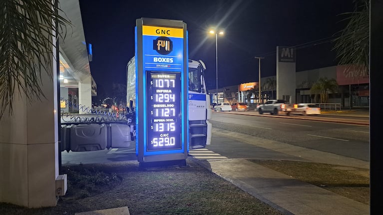 Aumento combustible YPF Córdoba
