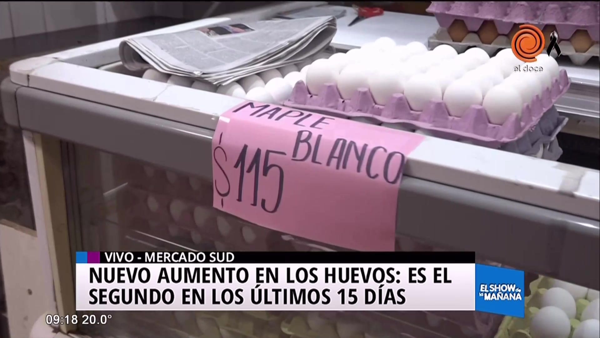 Aumentó el precio de los huevos