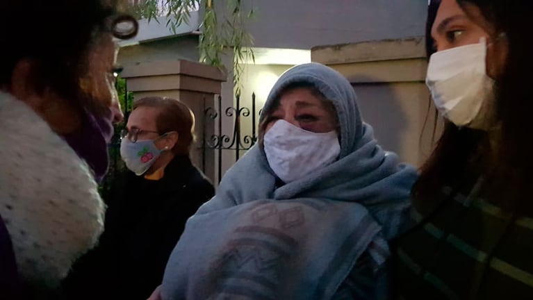 Aún con secuelas de la violencia, la mujer salió a protestar y pedir seguridad. / Foto: El Doce
