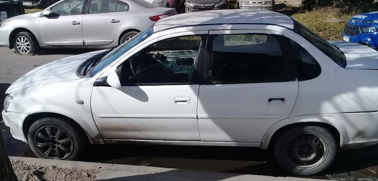 Automóvil secuestrado por la Policía