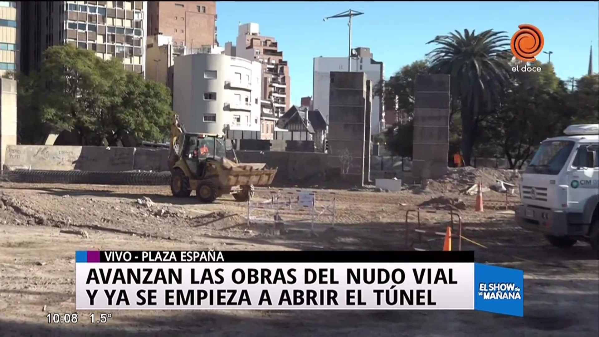 Avanzan las obras del Nudo Vial