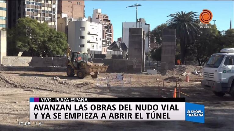 Avanzan las obras del Nudo Vial