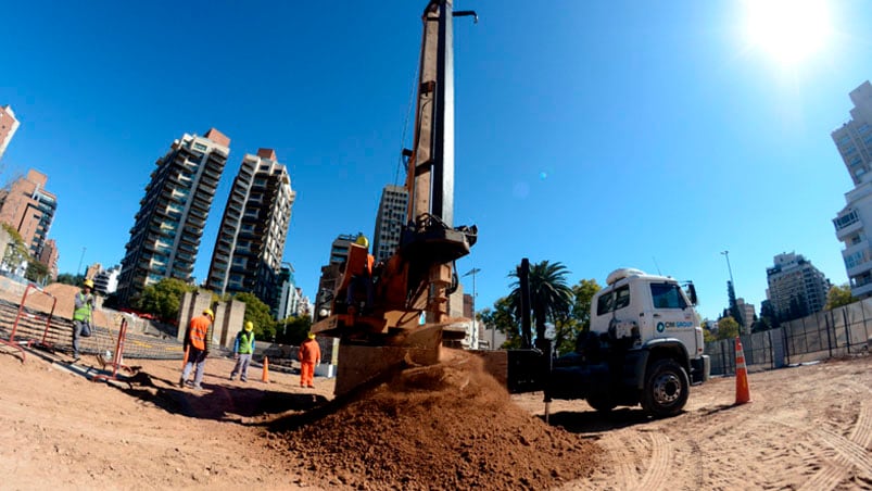 Avanzan las obras en el nudo vial Plaza España.