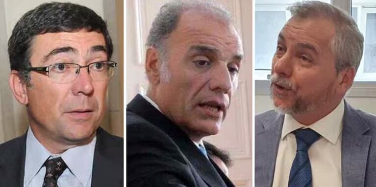 avier Di Santo, Daniel Miralles y Luis Pizarro, los fiscales del caso Dalmasso.