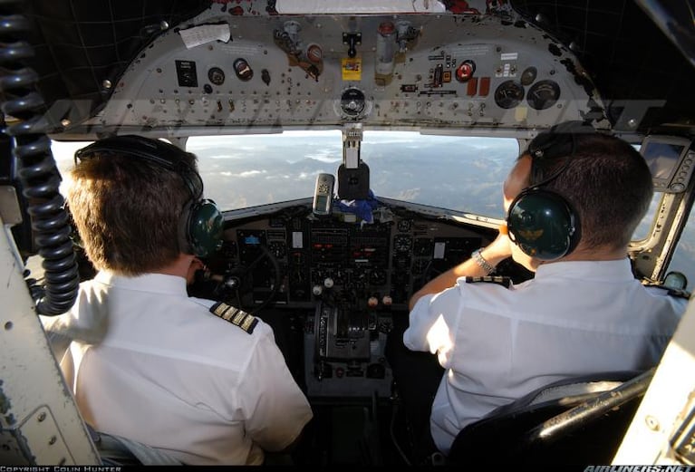 Avión aterrizó de emergencia por un gesto de humanidad