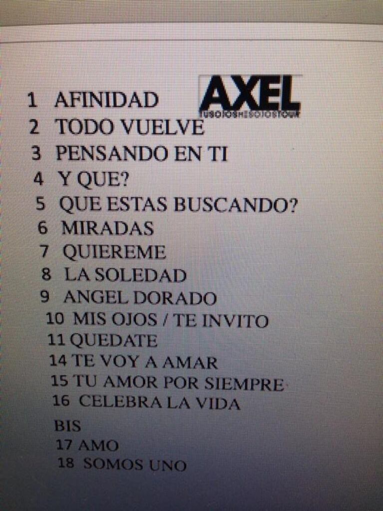 Todo Vuelve — Axel