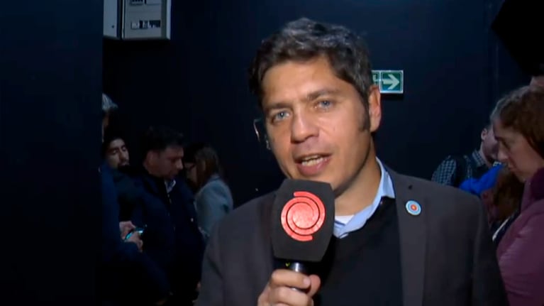 Axel Kicillof mano a mano con El Doce.