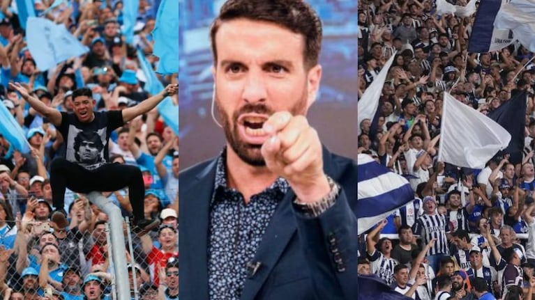 Azzaro, otra vez en una polémica con los hinchas cordobeses.