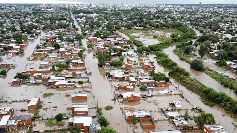 Bahía Blanca y consecuencias trágicas del temporal.