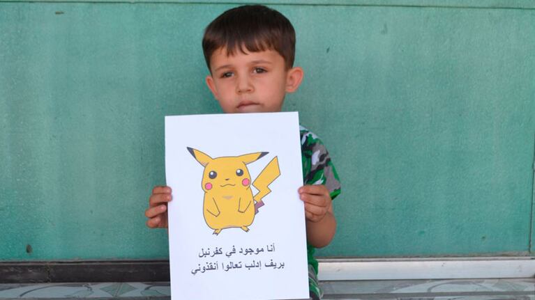 Bajo la etiqueta #PokemonInSyria buscan denunciar las calamidades del conflicto.