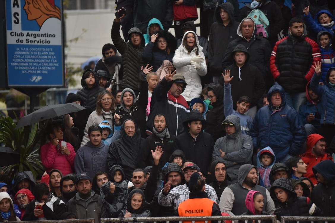 Bajo la lluvia, se corrió el primer tramo de esta competencia mundial en Carlos Paz. Foto: Lucio Casalla / ElDoce.tv