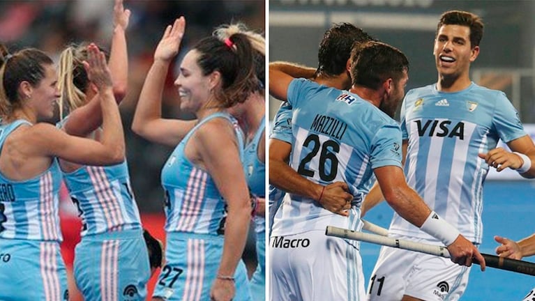 Banco Macro apoya a las selecciones argentinas de hockey femenino y masculino.