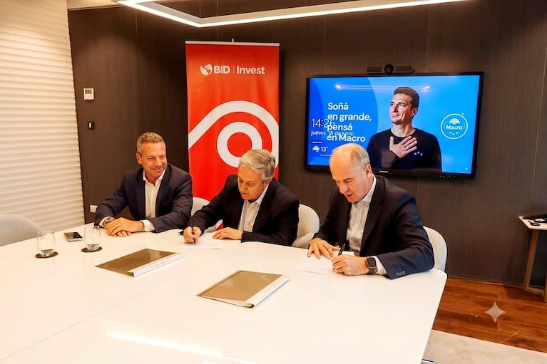 Banco MACRO recibe una línea financiera del BID Invest por US$200 millones para impulsar el crédito productivo a pymes