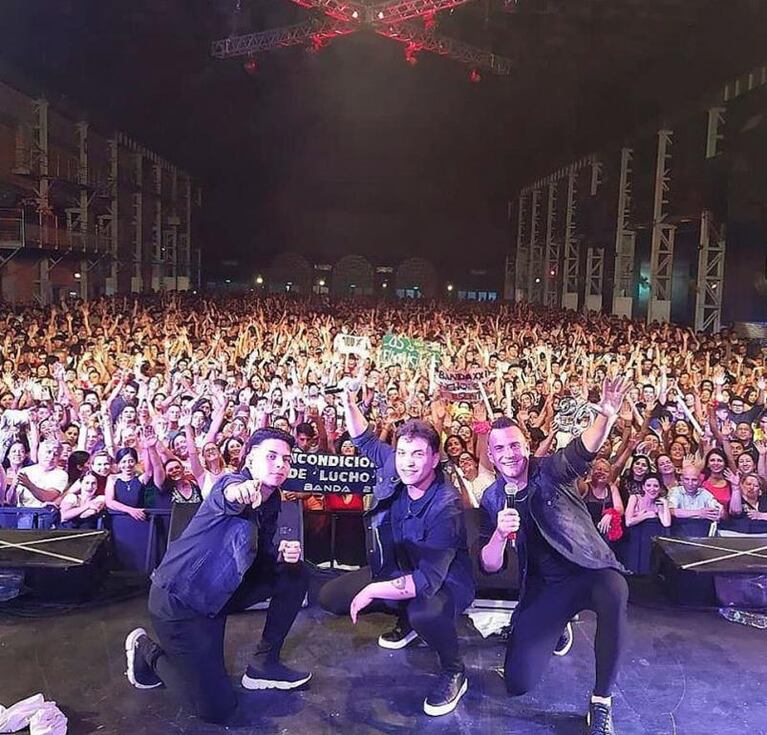 Banda XXI festejó sus 20 años con un show inolvidable