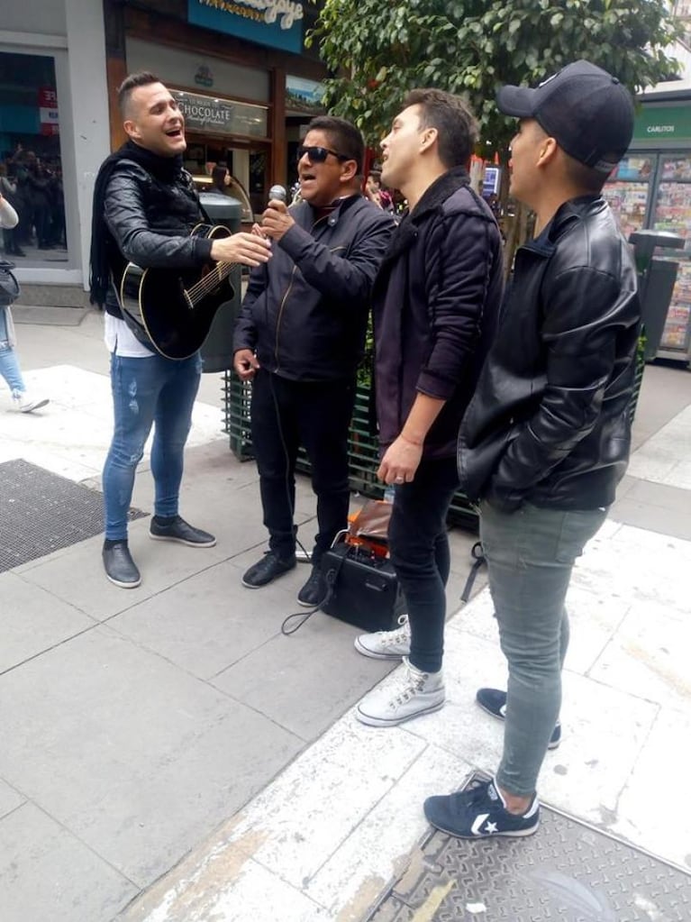 Banda XXI sorprendió en el subte de Buenos Aires