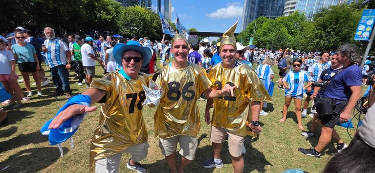 Banderazo argentino en Dallas