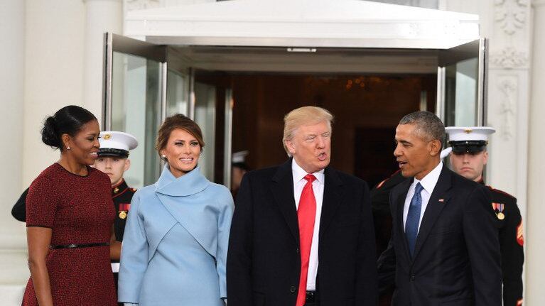 Barack Obama recibió a Trump en la Casa Blanca.