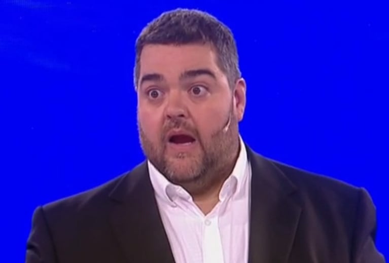 Barassi estalló cuando una participante acertó en Ahora Caigo: “Se está comiendo a alguien de la producción”