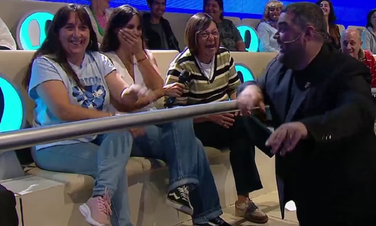 Barassi regaló otro momento desopilante en Ahora Caigo.