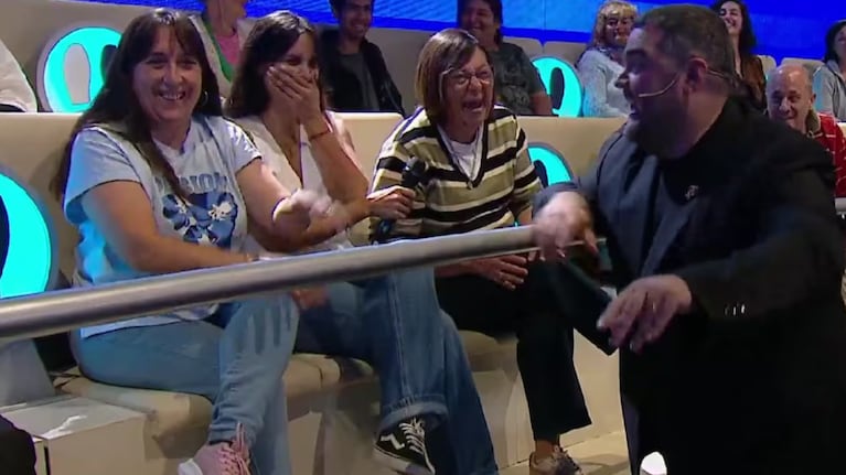 Barassi regaló otro momento desopilante en Ahora Caigo.