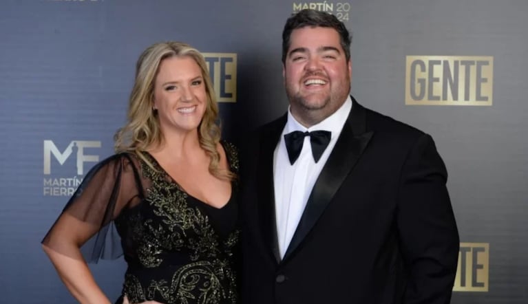 Barassi y su esposa.