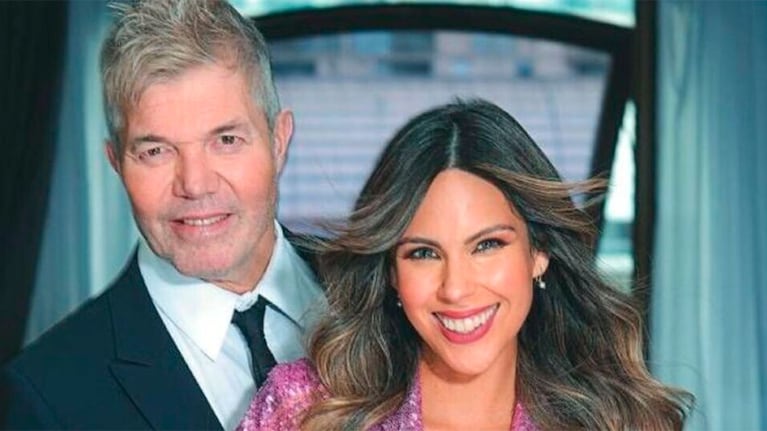 Barby Franco y un divertido momento junto a Fernando Burlando.
