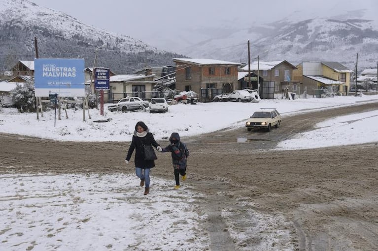 Bariloche se vistió de blanco