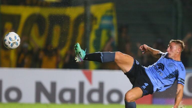 Barinaga descontó para Belgrano.