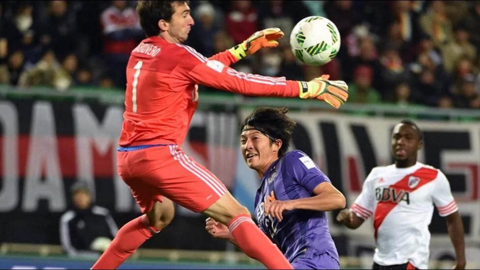 Barovero fue la figura del partido. 