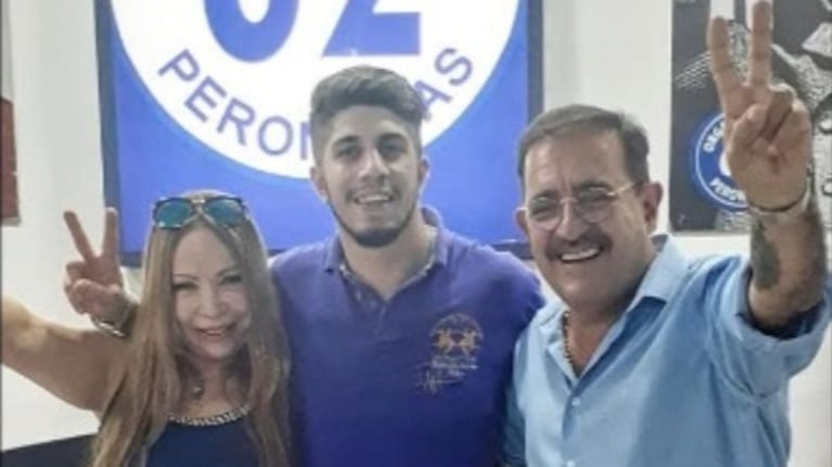Barrieler junto al concejal Ricardo Moreno.