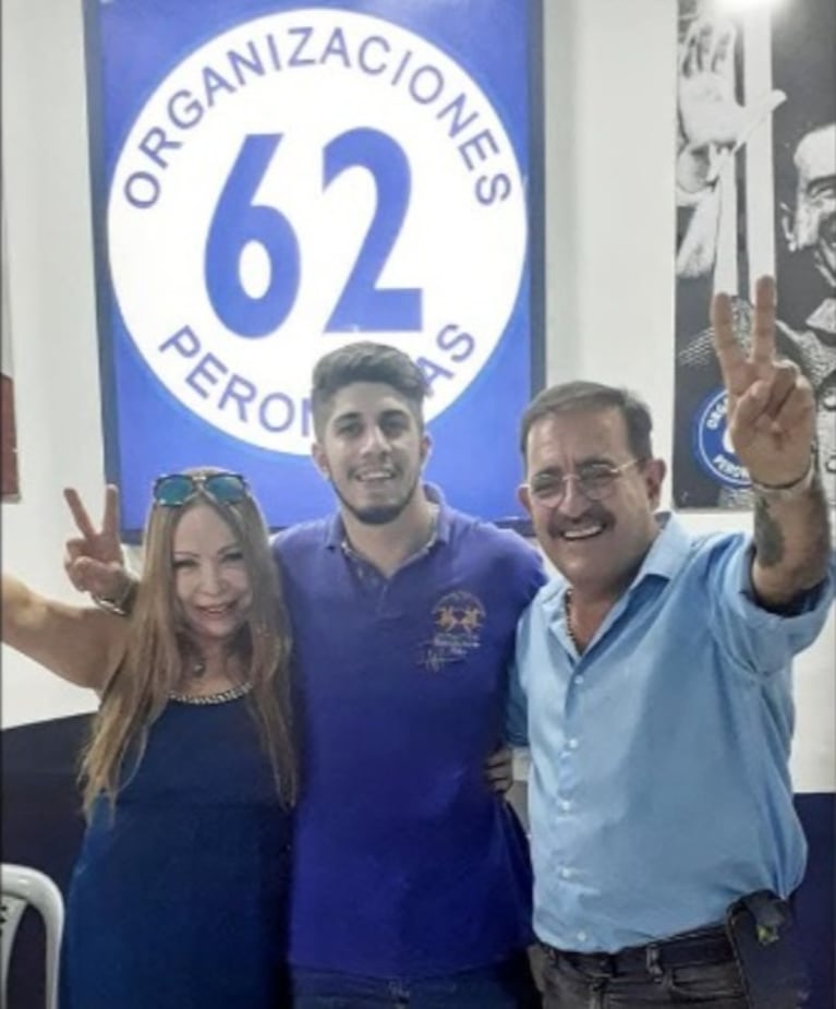 Barrieler junto al concejal Ricardo Moreno.