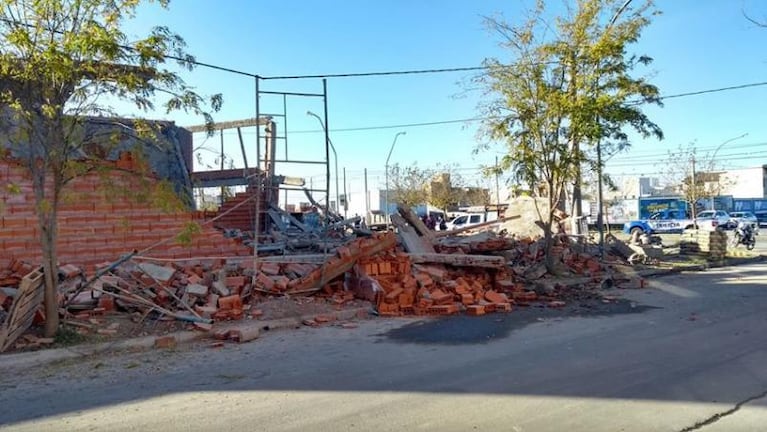 Barrio Nueva Urca: murió un obrero al derrumbarse una losa
