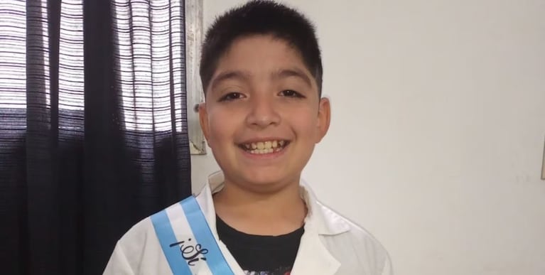 Bastian Escalante, el nene de 10 años asesinado durante un tiroteo.