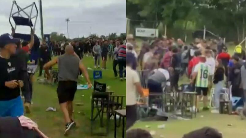 Batalla campal en un torneo de Córdoba.