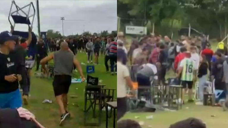Batalla campal en un torneo de Córdoba.