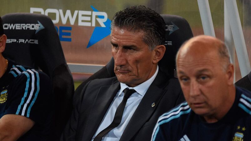 Bauza en su último paso por Córdoba con Argentina. Foto: Lucio Casalla / ElDoce.tv