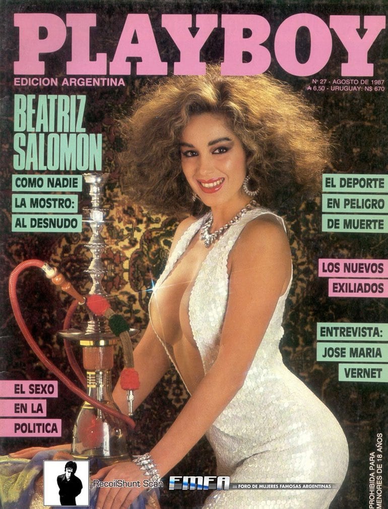 Beatriz Salomón, una de las chicas Olmedo de la década del 80.